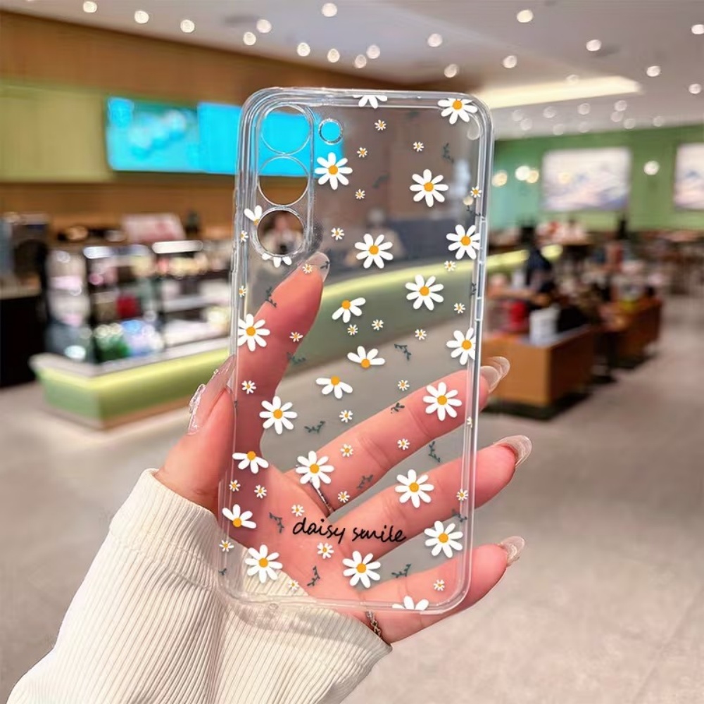 노란색 흰색 데이지 꽃무늬 삼성 갤럭시 A73 A72  - Phone Cases Yellow 리뷰 및 가격