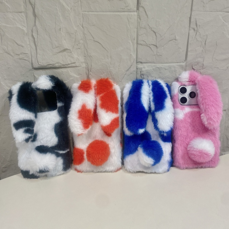 귀여운 토끼 디자인 폭신한 폰 케이스 아이폰 17 16 - Phone Cases Iphone 17 리뷰 및 가격