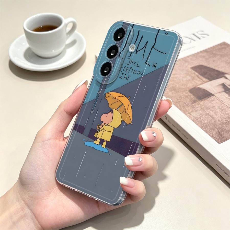 노란색 우산 소년 휴대폰 케이스 (삼성 갤럭시 A14  - Phone Cases Yellow 리뷰 및 가격