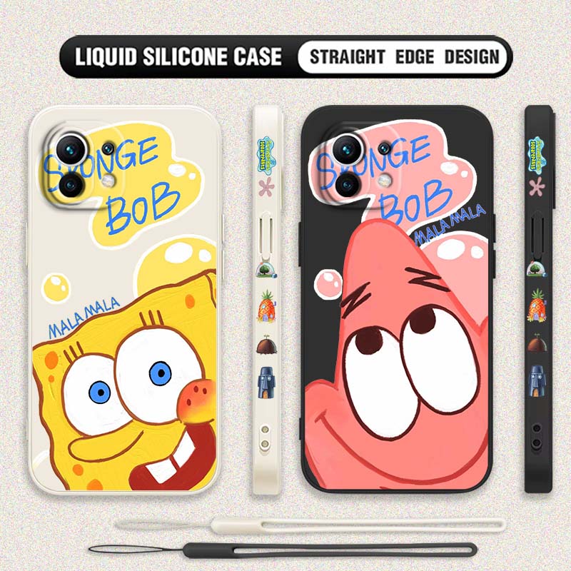 S-스타피쉬 S-스폰지밥 커버 샤오미 미 17 15 1 - Silicone Liquid Case 리뷰 및 가격
