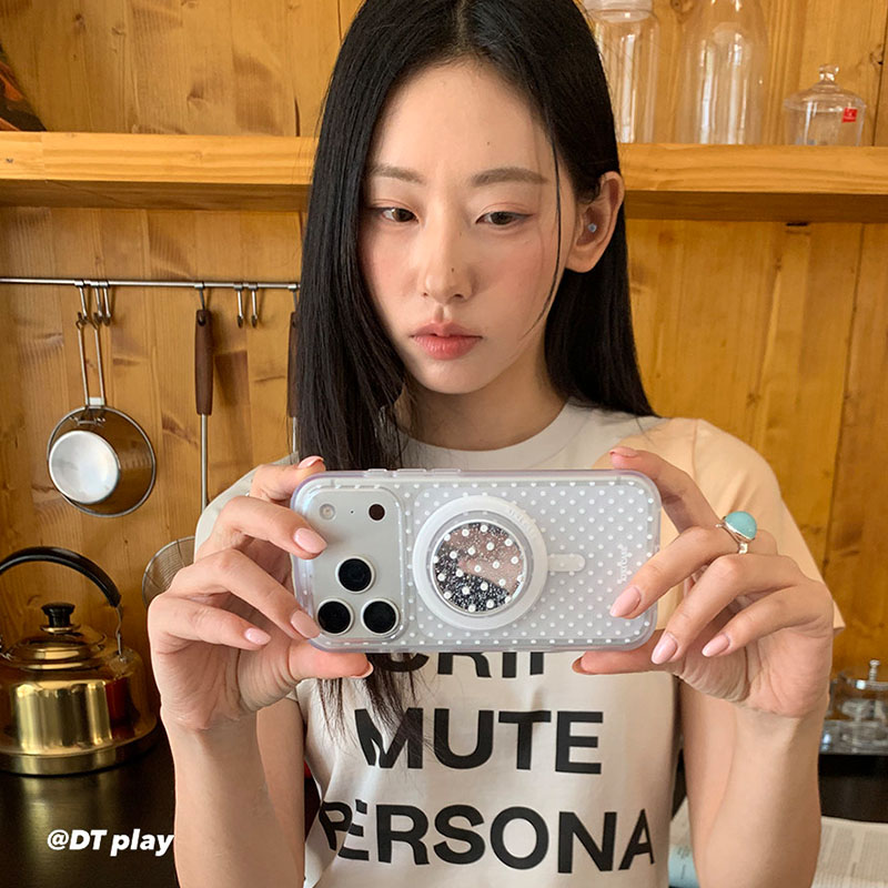 미니멀리스트 폴카 도트 무늬 맥세이프 마그네틱 무광 폰 - Phone Cases With Magsafe 리뷰 및 가격