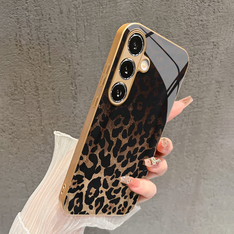 레트로 레오파드 프린트 2D 폰 케이스 (삼성 S26  - Phone Cases Protective 리뷰 및 가격