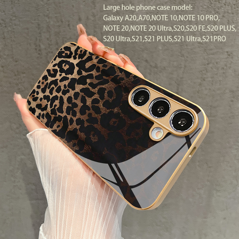 레트로 레오파드 프린트 2D 폰 케이스 (삼성 S26  - Phone Cases Protective 리뷰 및 가격