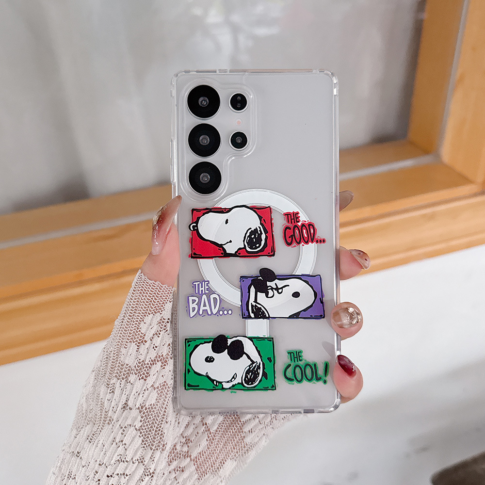 귀여운 만화 스누피 찰리 브라운 마그네틱 Magsafe - Phone Cases With Magsafe 리뷰 및 가격